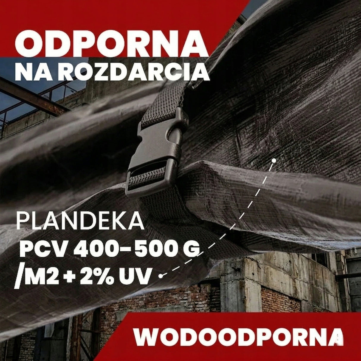 Namiot Garażowy na Motor Szary Materiał PVC Kompaktowy Wodoodporny 8x4m
