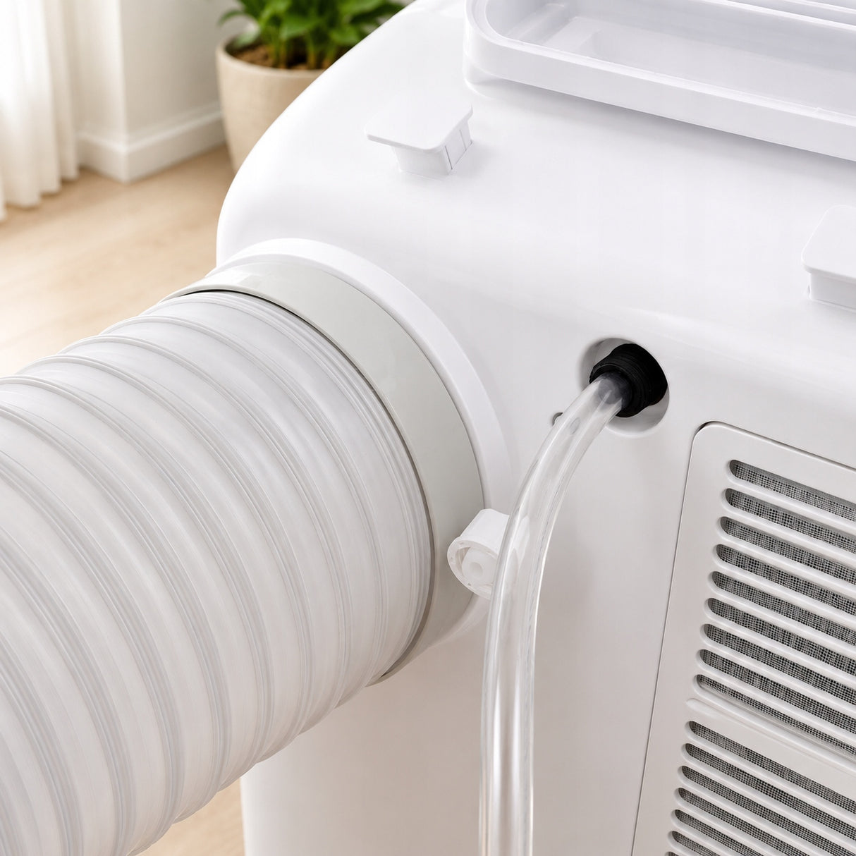 Klimatyzator Przenośny Mobilny na Upały Chłodzący Biały 2640 W do 30m2