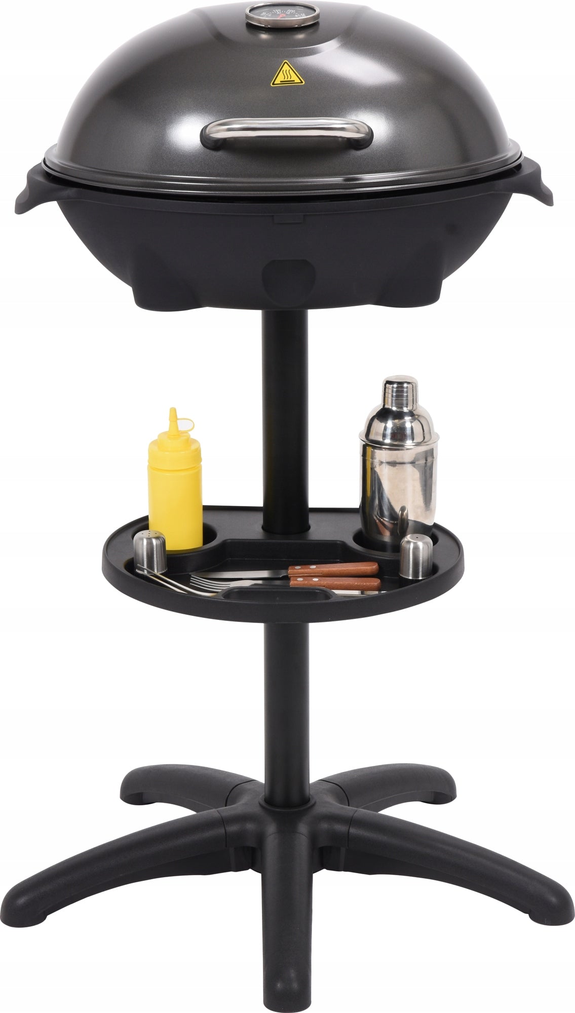 GRILL ELEKTRYCZNY 2000W OGRODOWY BALKONOWY NA STÓŁ POVES