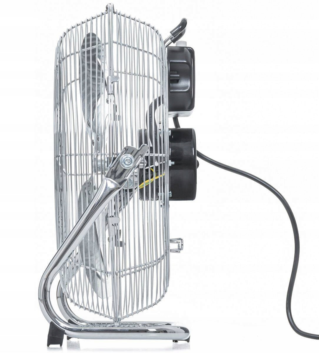 Wentylator 3 Prędkości Regulacja Nachylenia Stabilna Podstawa 60W 35cm