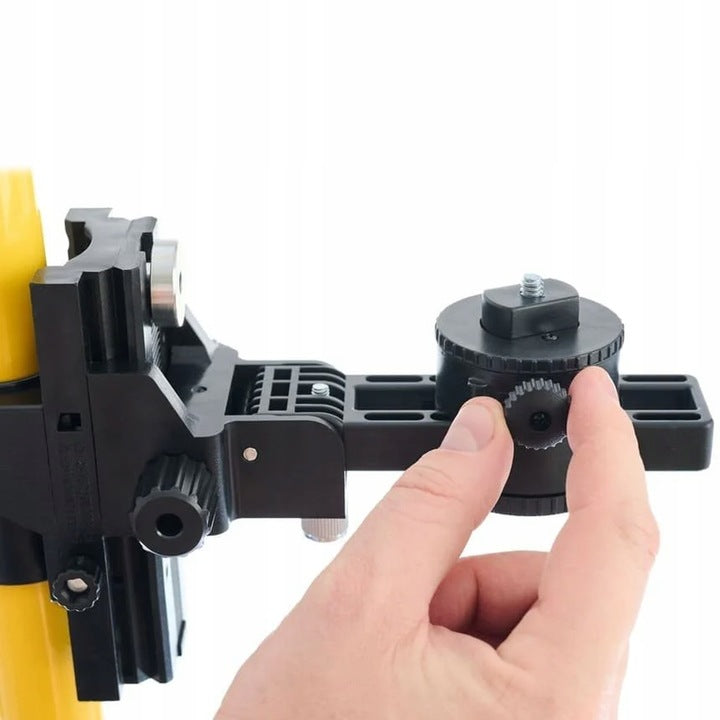TYCZKA ROZPOROWA STATYW LASER POZIOMICA LASEROWA 420CM ADAPTER DO SKOSÓW