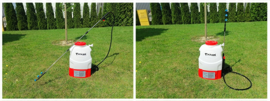 Opryskiwacz Elektryczny Akumulatorowy Ogrodniczy Rozpylacz 16L Plecakowy