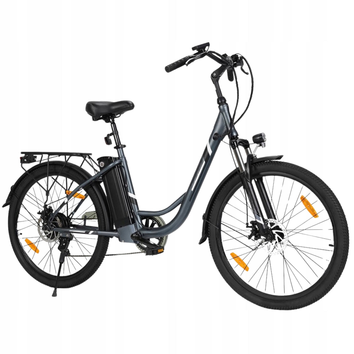 Rower Elektryczny Miejski Damski Zasięg 90km 25km/h 15.6Ah Koło 26" Cali