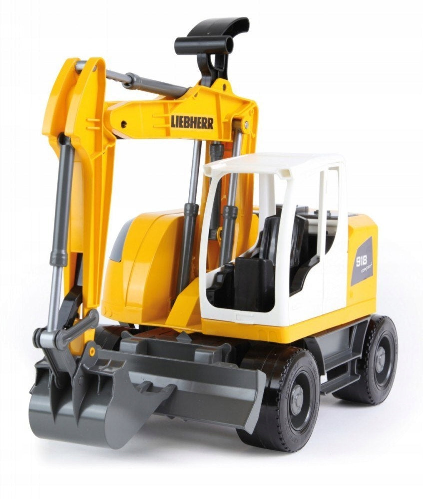 Koparka Ruchome Ramie Łyżka 360 Obrót Dziecięca Zabawka Liebherr Worx