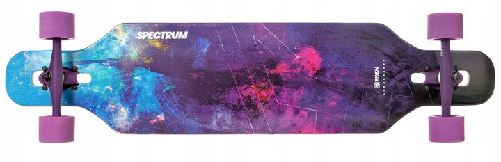 Deskorolka Longboard Spectrum ABEC9 CZARNA POVES