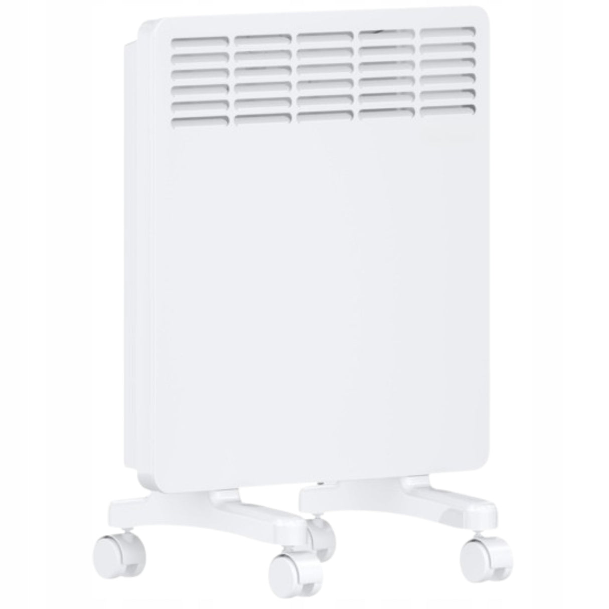 Grzejnik Elektryczny Konwektorowy Stojący Biały 1500W Regulacja Temperatury