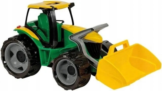 Traktor z Przyczepką i Ruchomą Łyżką Ruchome Elementy Gigant Spychacz