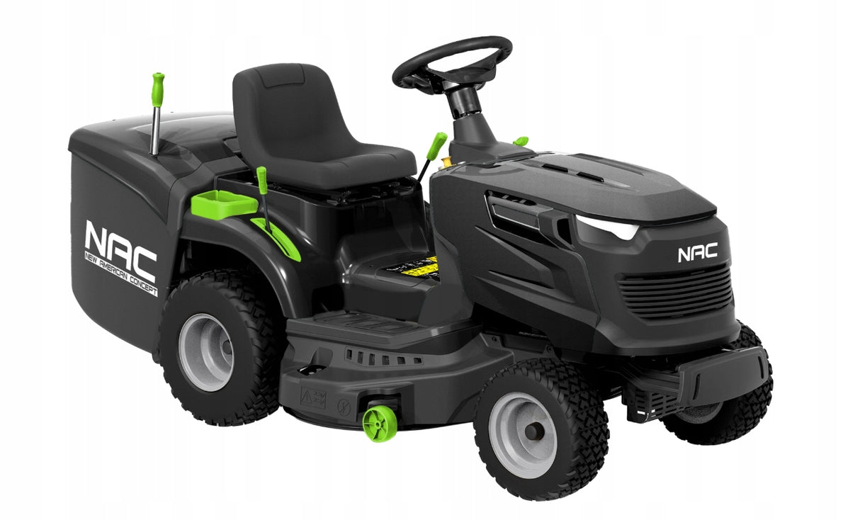 Traktorek Ogrodowy 5.6kW 352cm3 86cm Kosiarka Kosz 245 Litrów NAC Loncin