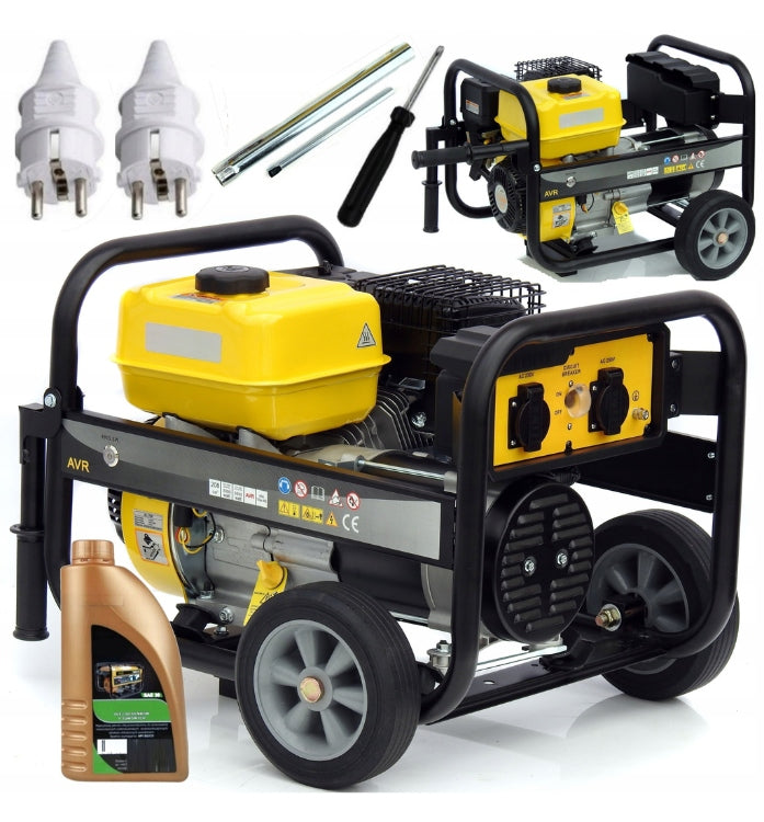 Generator Prądu Agregat Prądotwórczy 3,6W AVR Prądnica Miedziana Prezent