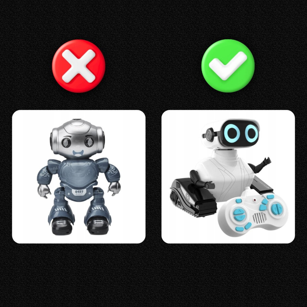 Robot Zdalnie Sterowany Interaktywny Jeżdżący z Dźwiękiem i LED Prezent 6+