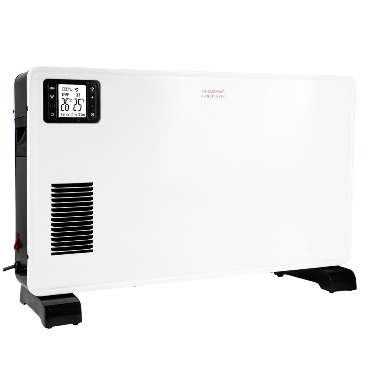 Grzejnik Konwektorowy Elektryczny Termostat Mocny WiFi 2300 W Pilot