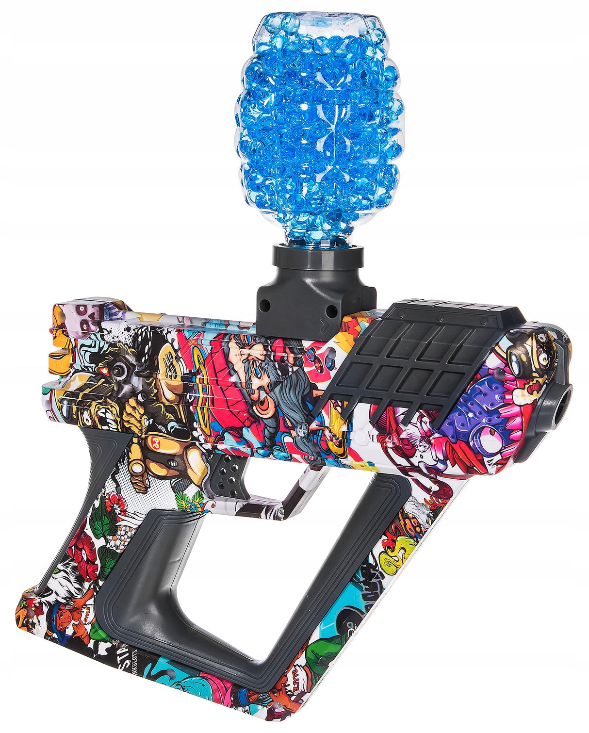 Pistolet Elektryczna na Kulki Hydrożelowe Żelowe 7-8mm Graffiti Bezpieczne