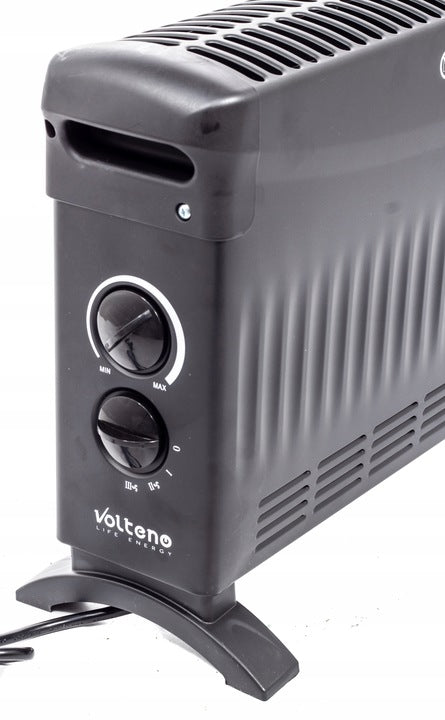 Grzejnik Elektryczny Konwektorowy Mocny 2000 W Energooszczędny Termostat