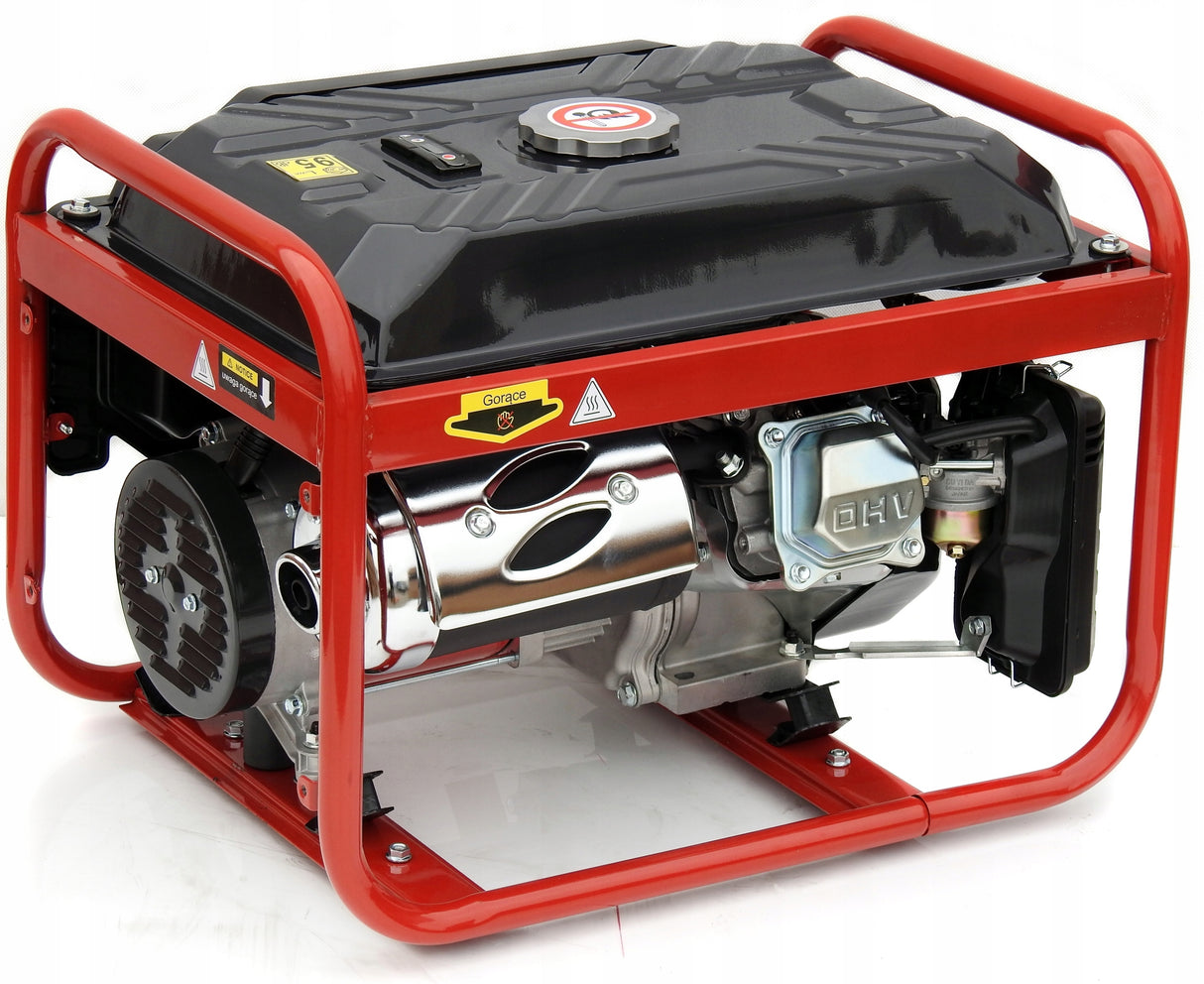 Mocny Agregat Prądotwórczy Generator Prądu Z Komputerem Licznik Godzin