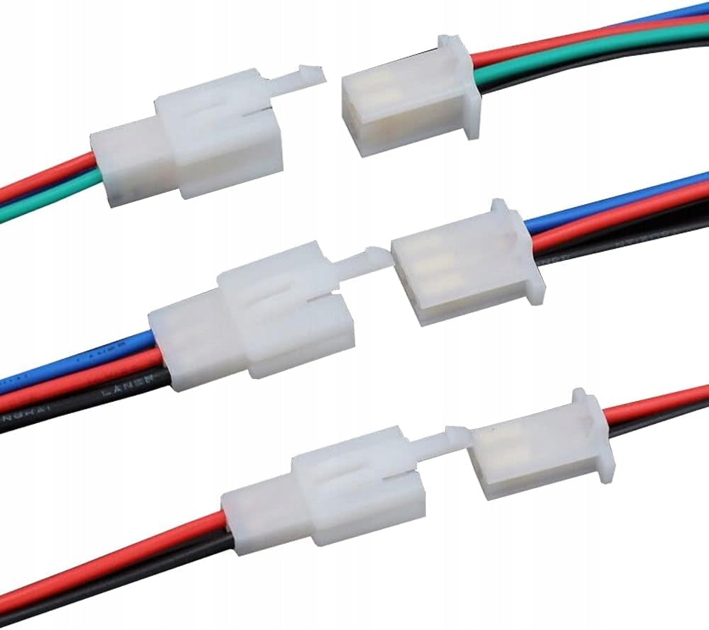 Zestaw Złącza 2.8mm 2/3/4/6/9Pin dla Motocykli Samochodów HUAZIZ 290 sztuk