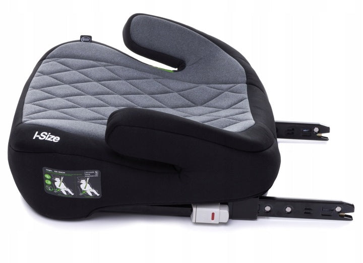 Fotelik Samochodowy Podstawka Samochodowa Booster Grafit dla Dziecka 36 kg