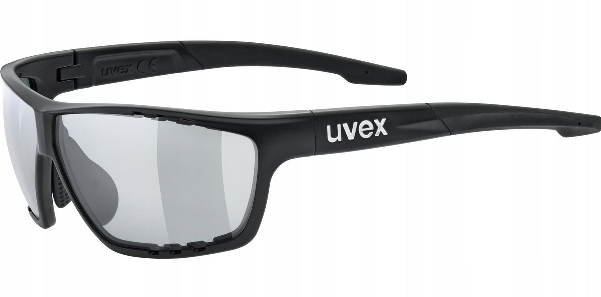 Sportowe Okulary Uvex Unisex Sportstyle 706 Czarne Etui 100% Ochrona UVA
