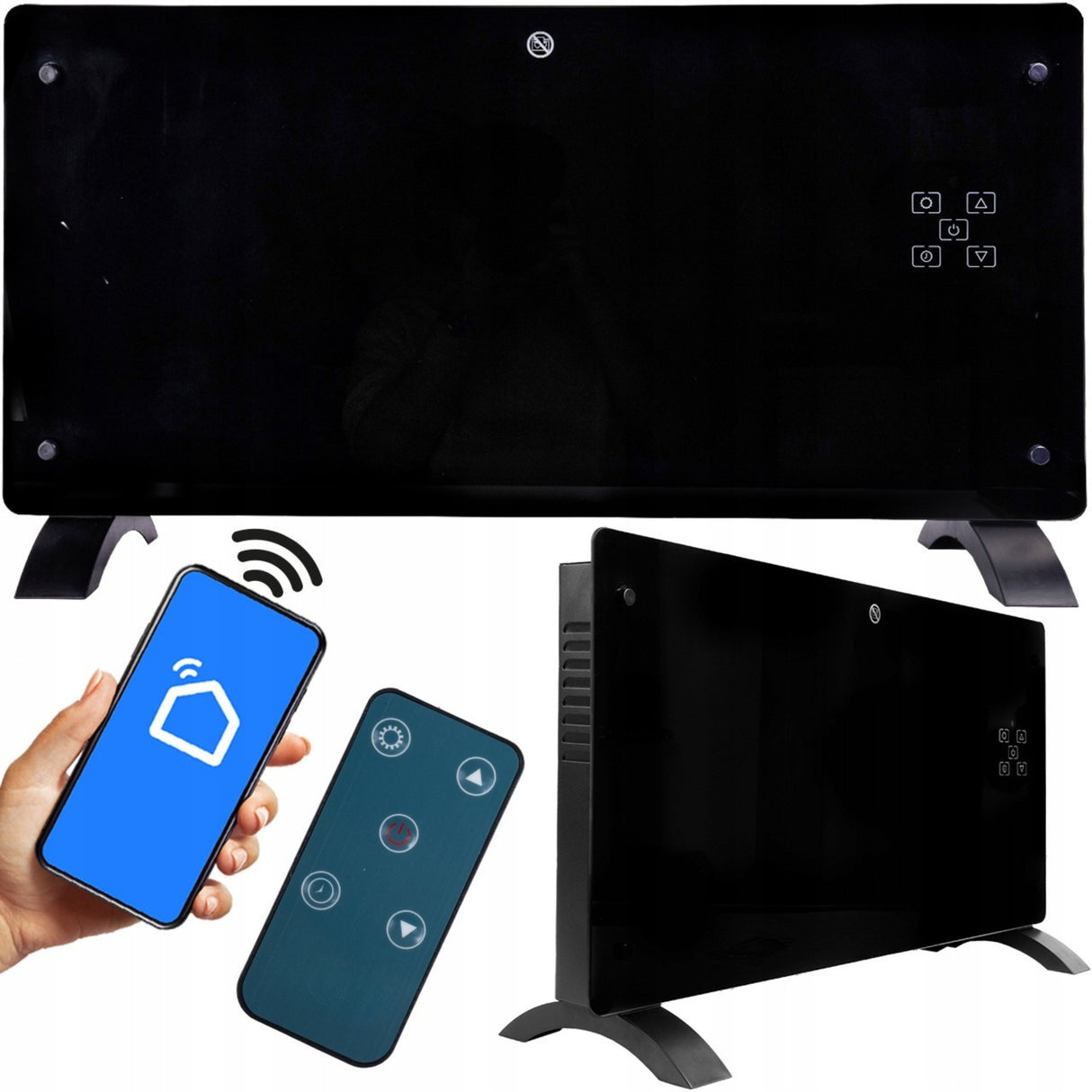 Grzejnik Konwektorowy Led Eco WiFi Termostat Konkwektor Eco Elektryczny