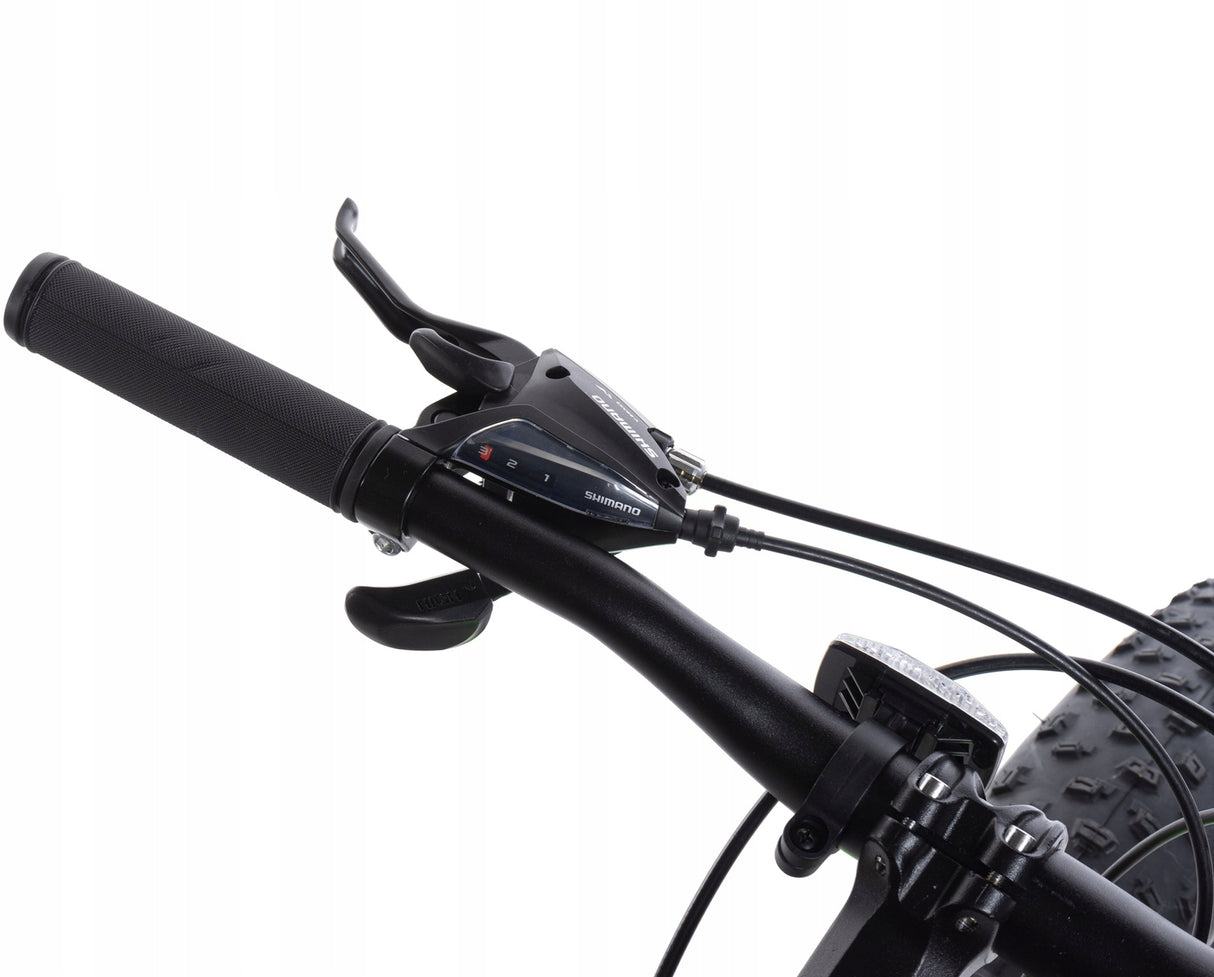 Rower Terenowy FATBIKE Szerokie Opony Stalowa Rama Przerzutki SHIMANO 26"
