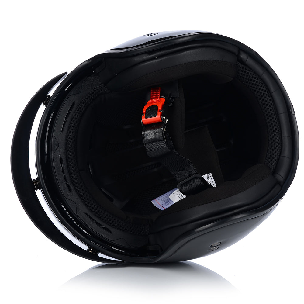 Kask Motocyklowy Otwarty Chopper Cruiser VITO SPECJAL + Daszek + Blenda XS