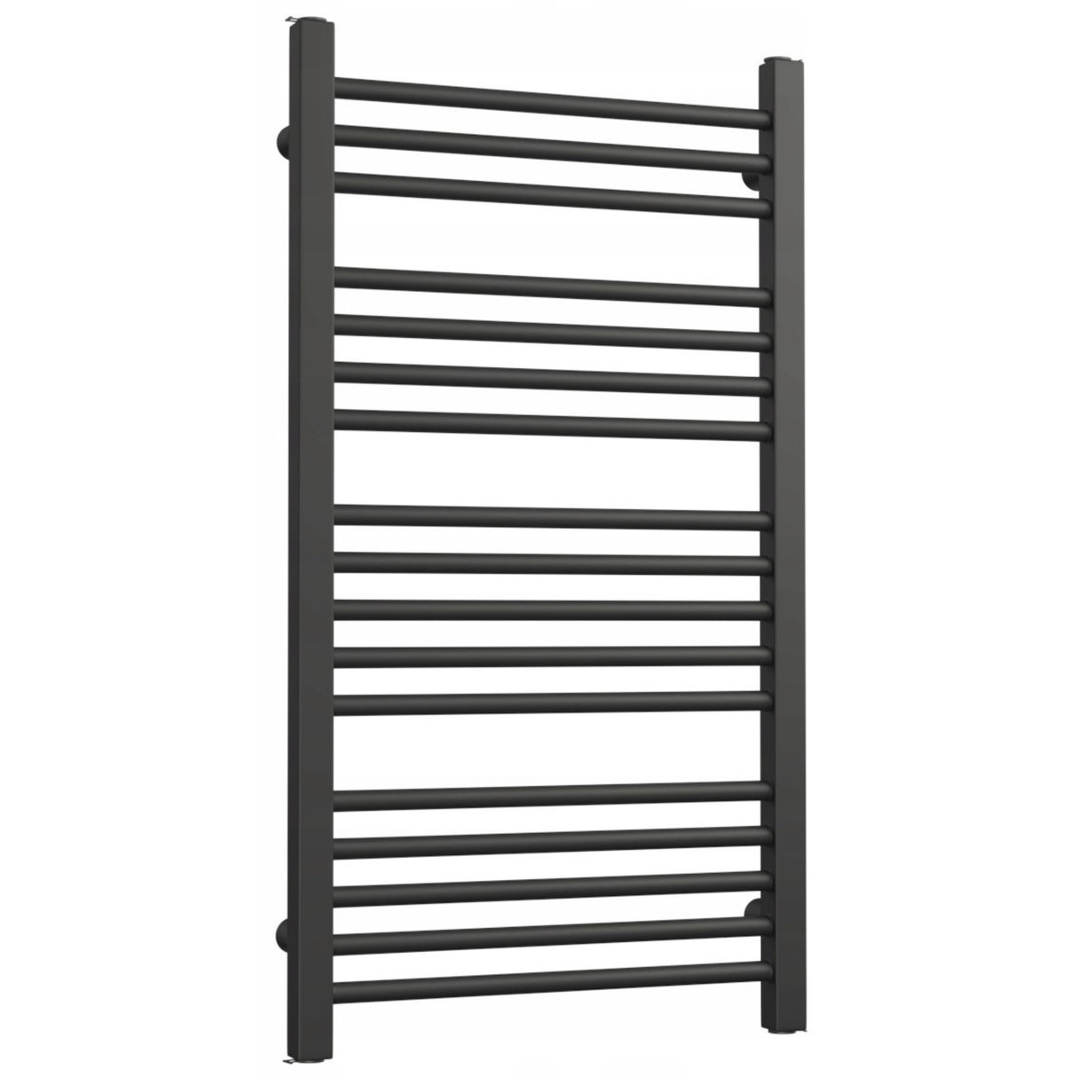 Grzejnik Łazienkowy Dekoracyjny Wodny Czarny Mat 65x112cm 730W Elegancki