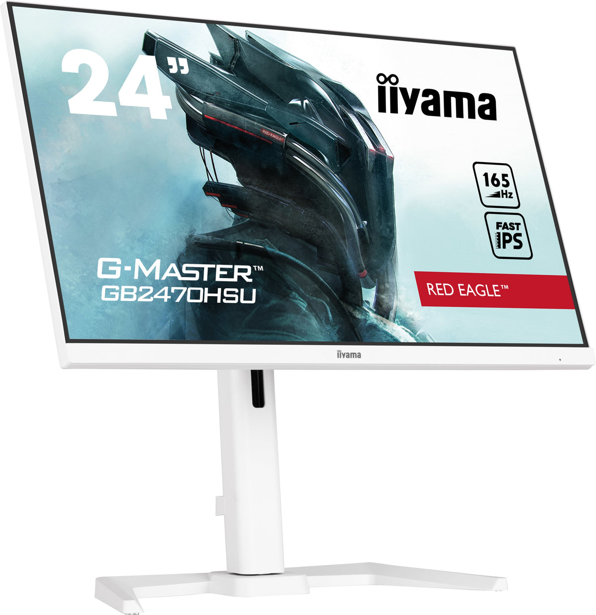Monitor 24" Cali GB2470HSU-W5-23.8 iiyama G-Master IPS 0,8ms 165Hz A Biały