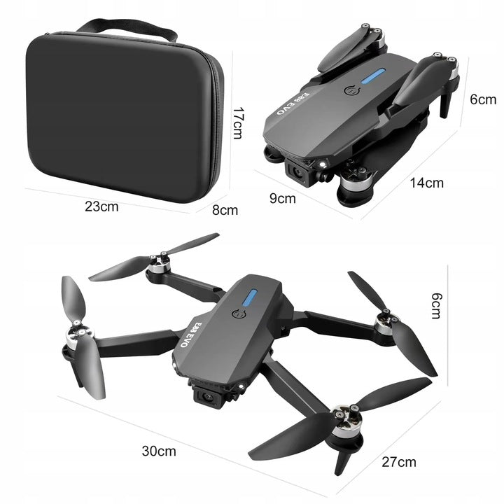 Dron z Kamerą HD Wideo 0,3MP Akumulator 3,7 Walizka dla Dzieci Quadrocopter