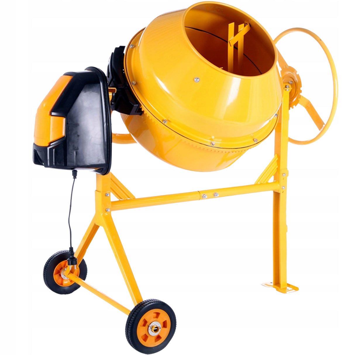Betoniarka Mieszarka Budowlana Żeliwny Wieniec 1300W 230V 160L Pojemności