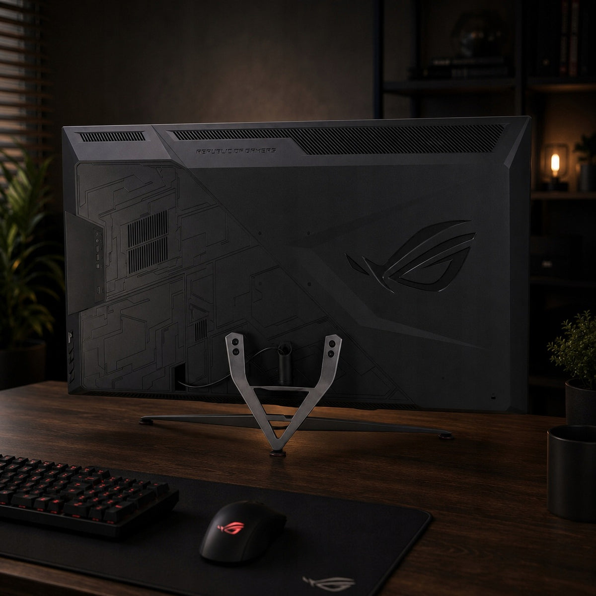 Monitor LED ASUS ROG STRIX XG438Q 43" Cali 3840 x 2160 px VA 120Hz Czarny
