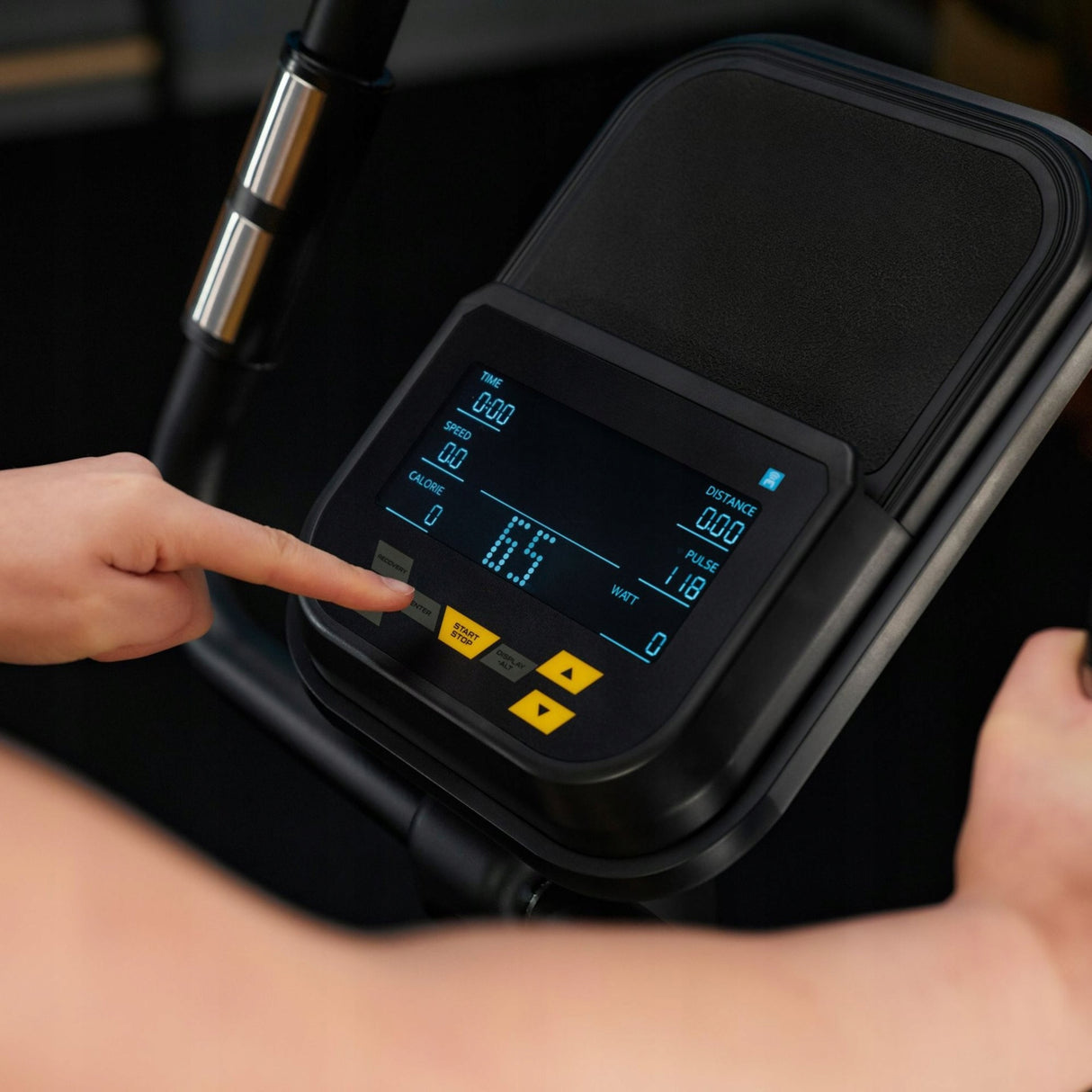 Rower Stacjonarny Treningowy Domowy Rowerek do Ćwiczeń Elektromagnetyczny