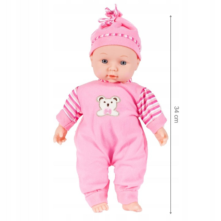 LALKA BOBAS INTERAKTYWNA MÓWI ŚMIEJE ROZMAWIA 34CM