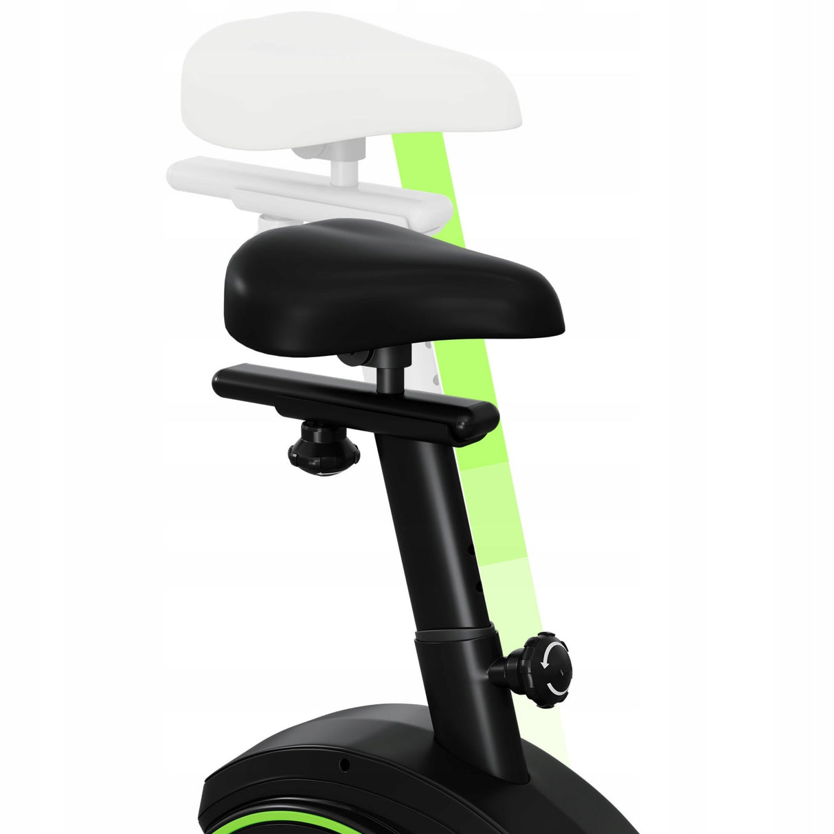 Rower Stacjonarny Elektromagnetyczny Pionowy Rowerek do Ćwiczeń Treningowy