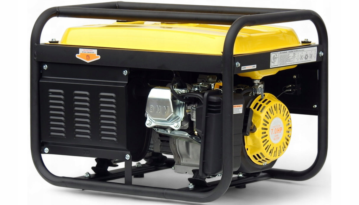Agregat Prądotwórczy Generator Prądu 2800W Benzynowy Jednofazowy Solidny