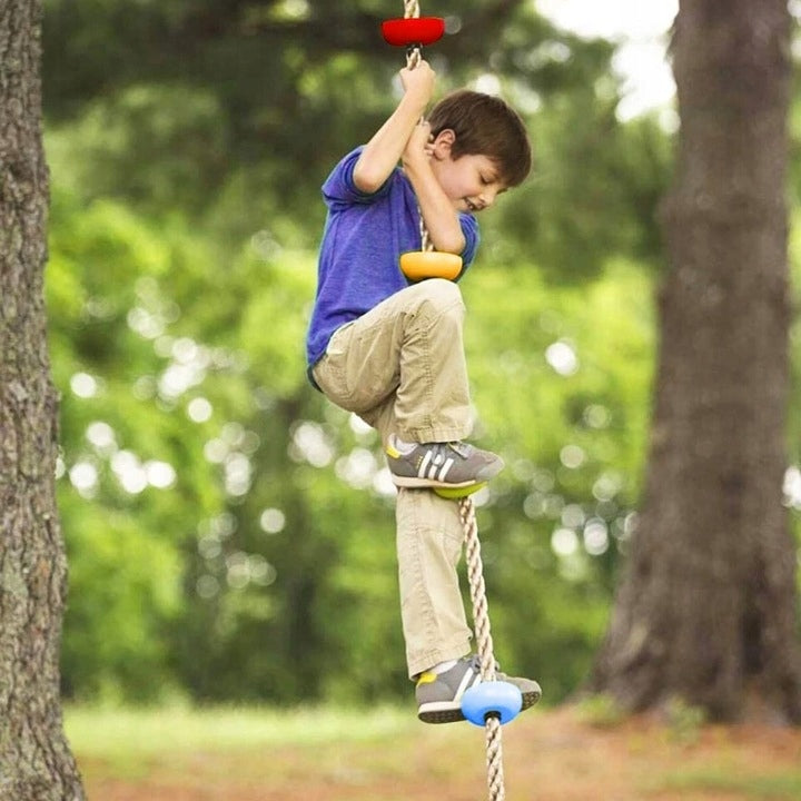MOCNA LINA WSPINACZKOWA DO WSPINACZKI DLA DZIECI 150kg 23mm PLAC ZABAW