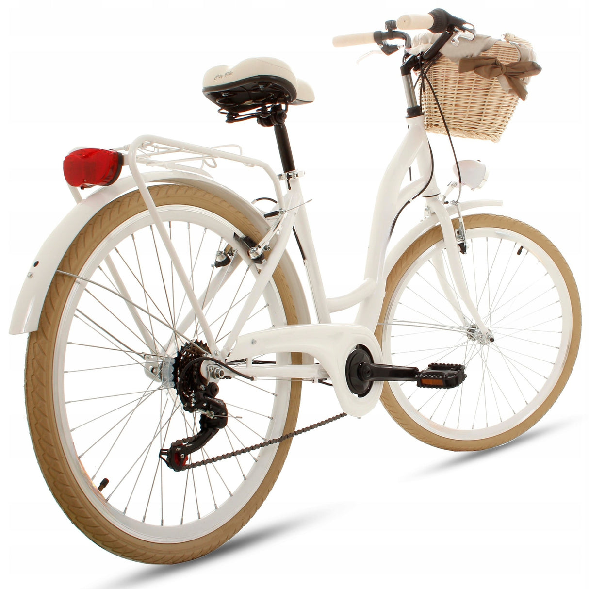Rower Miejski Damski Lekki Damka SHIMANO 7 WARIANTY Koło 28" Cali