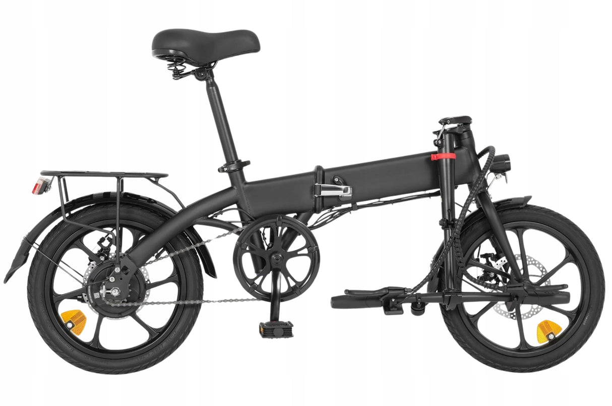 Rower Elektryczny Składany Miejski Aluminium 36V 250W 7.5Ah Koło 16" Cali