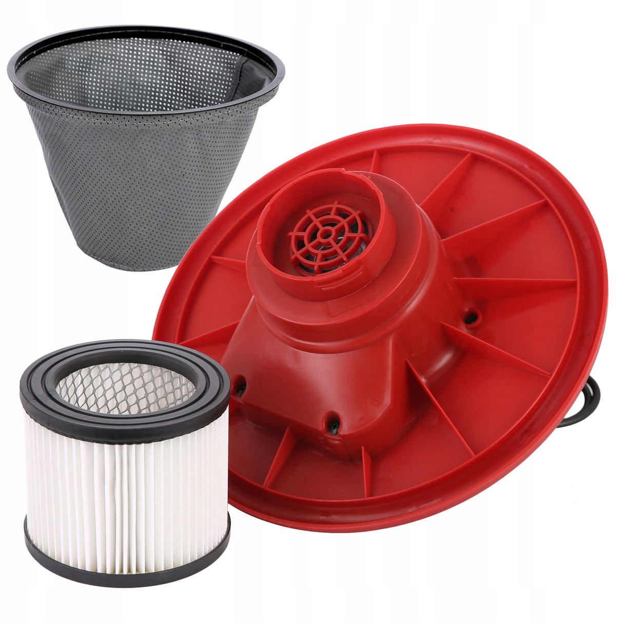 Odkurzacz Do Popiołu 1650W z Dmuchawą + Filtry + Teleskopowa Rura