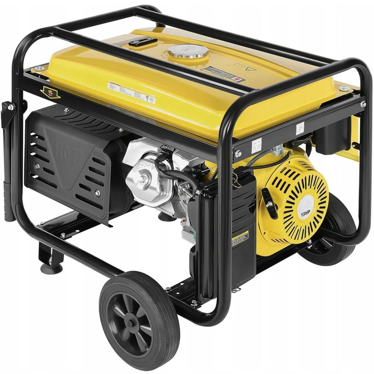 Agregat Prądotwórczy Trójfazowy Z Rozrusznikiem Benzyna 5500W 230V AVR