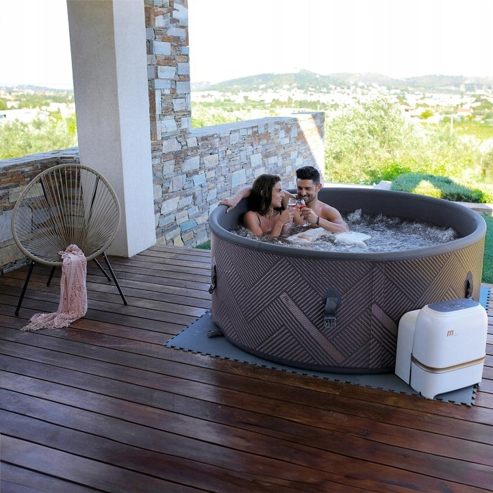 Basen z Hydromasażem 6-os. SPA Nadmuchiwany Okrągły 930L 173x173x65cm WIFI