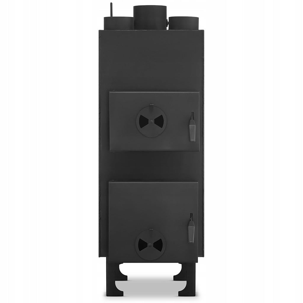 Piecyk Grzewczy z Nadmuchem Nadmuchowy Grzewczy 15kW Stalowy Czarny