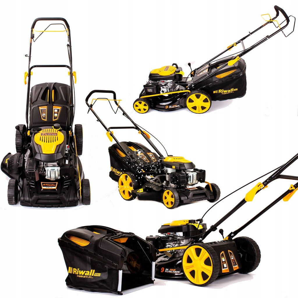 Kosiarka Spalinowa z Napędem 5190 MOCNA Z 2 NOŻAMI + OLEJ 51CM 9w1