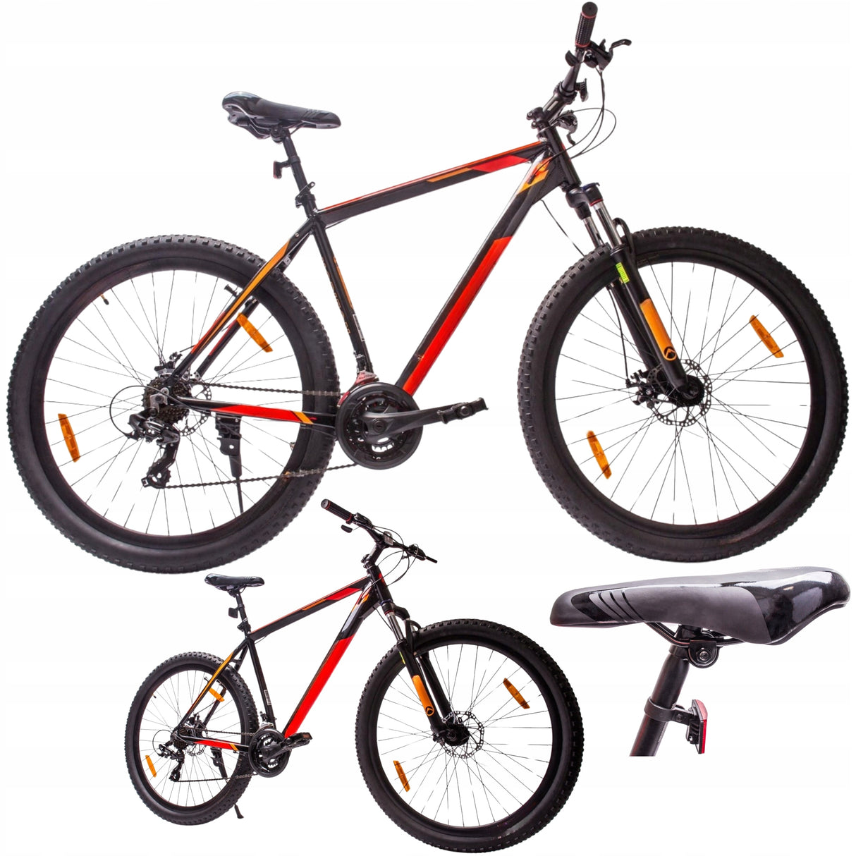 Rower Górski Męski SHIMANO Aluminiowa Lekka Rama 21" Koło 29" Cali