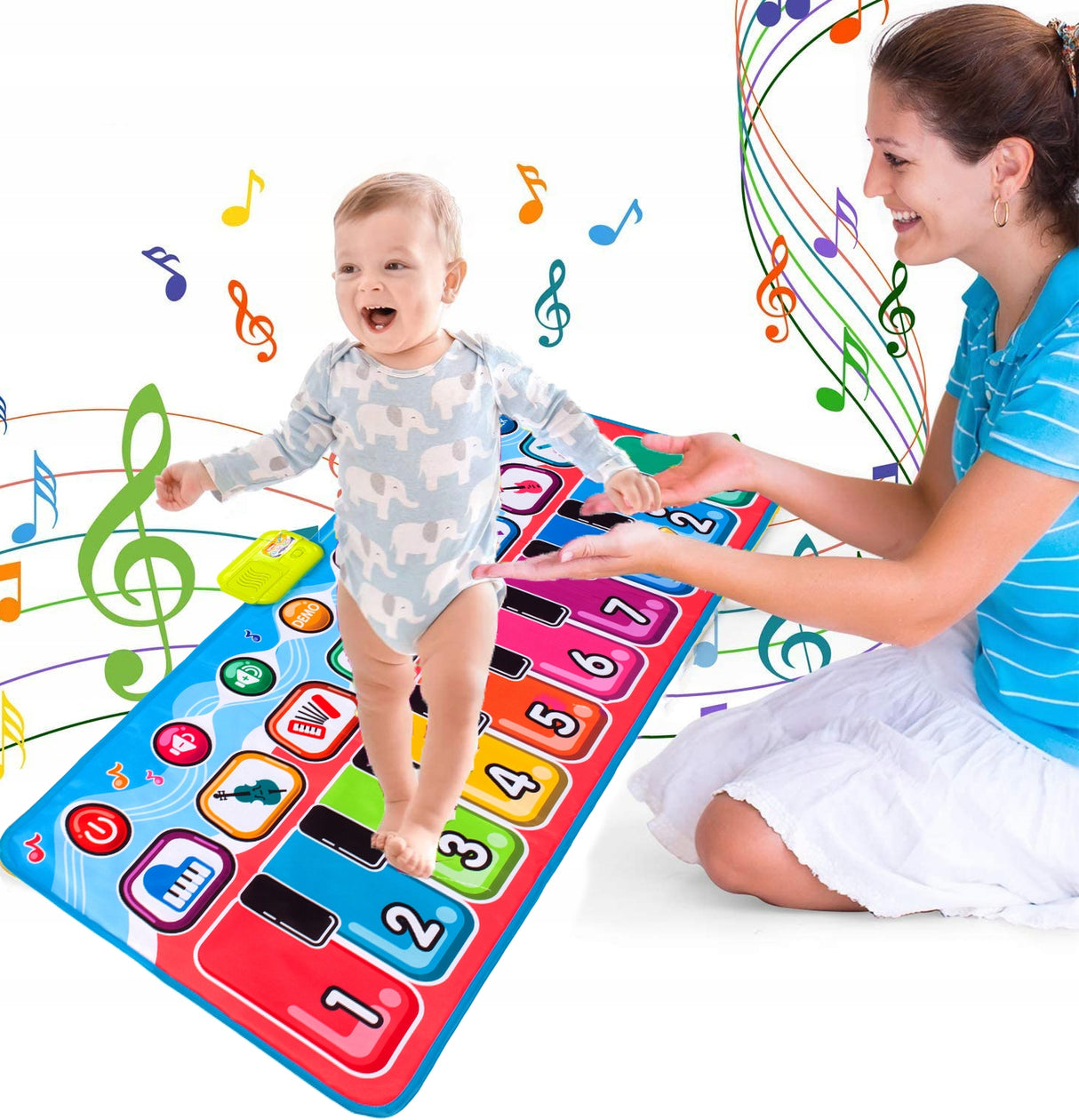MUZYCZNA MATA TAŃCZENIA TANECZNA NAGRYWA PIANINKO PREZENT DZIECKA ŚWIĘTA