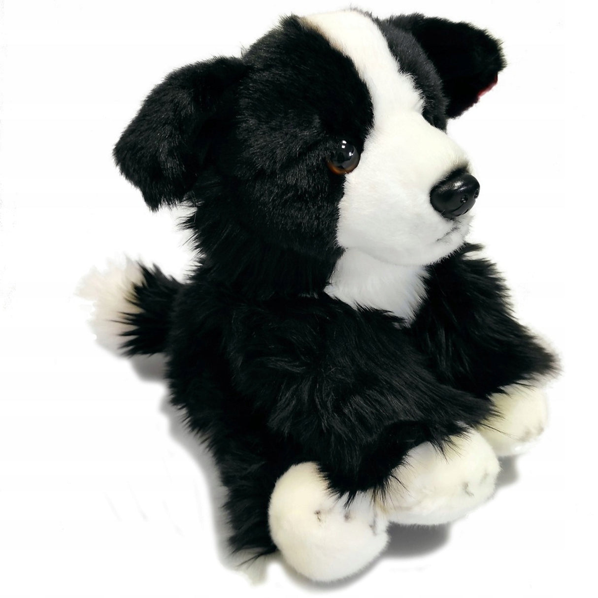 Maskotka Pluszak Piesek Border Collie Pies na Prezent Czarno-Biały 26 cm