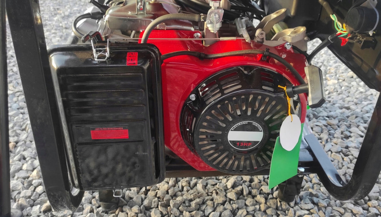 Agregat Generator Prądu Benzynowy Jednofazowy Przenośny 5500W 13KM AVR 25L