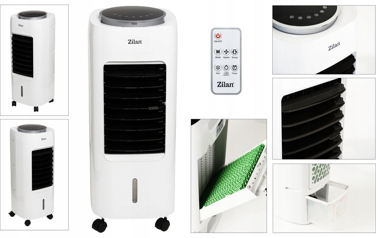 Klimator Wodny Ewaporacyjny Zilan Alaska Zone 7L 65W z Pilotem RBS1314Z