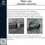 Dach Pawilon Poszycie Wodoodporny M5 Zielony 4x3m z Kominem do Cyrkulacji