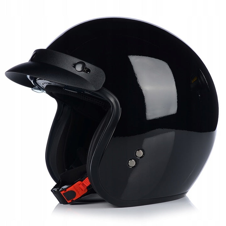 Kask Motocyklowy Otwarty Chopper Cruiser VITO SPECJAL + Daszek + Blenda L