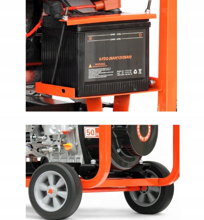 Agregat Generator Prądu Diesel Dual Power Trójfazowy Prezent
