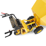 Taczka Elektryczna Wózek Wozidło Elektryczne 240L Pojemności Udźwig 500 Kg